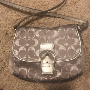 Coach cross body purse